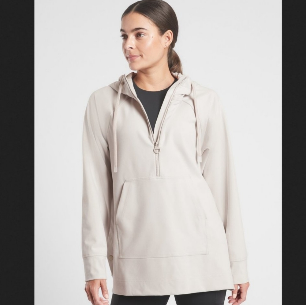 Athleta Glacier quarter zip pullover XXS NWOT